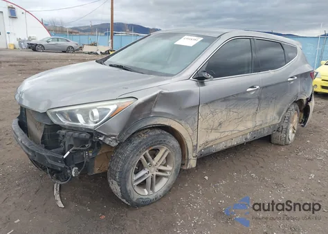 2017 Hyundai Santa Fe Sport 2.4L from USA, damaged, VIN 5NMZTDLB8HH018034